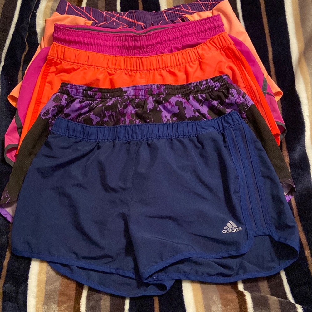 Running shorts lot!